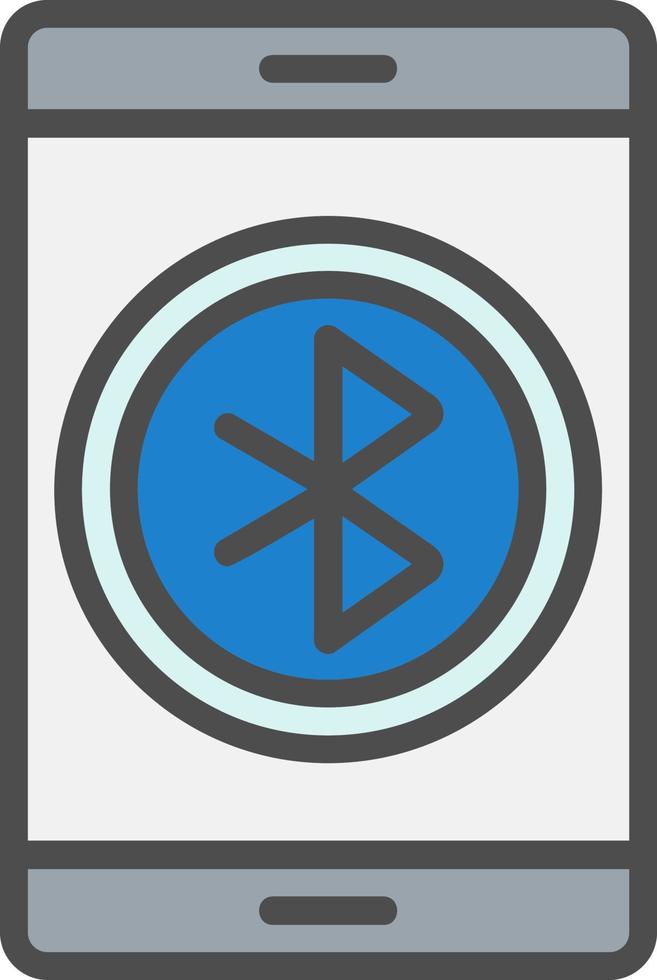 icono de vector de bluetooth