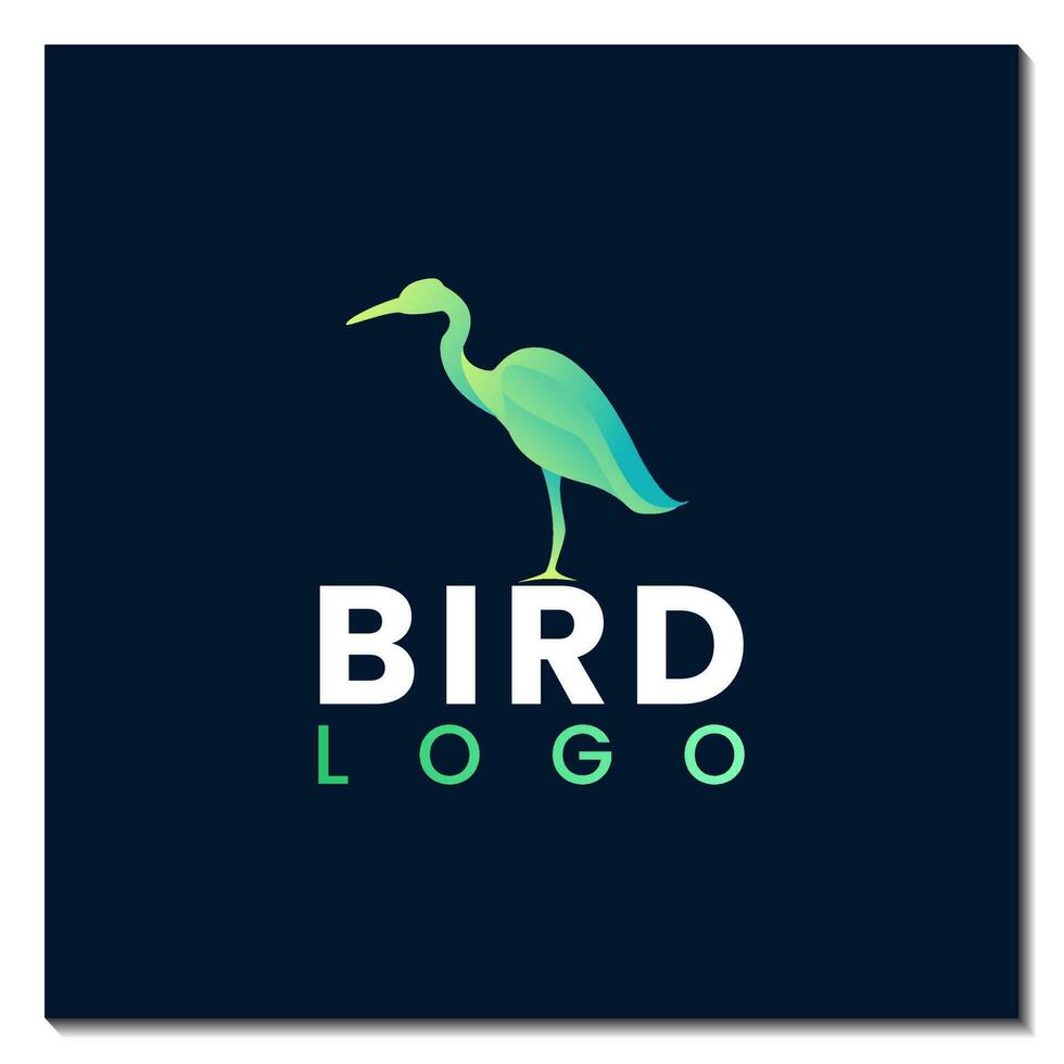 bird logo design logo gradient colorful vector