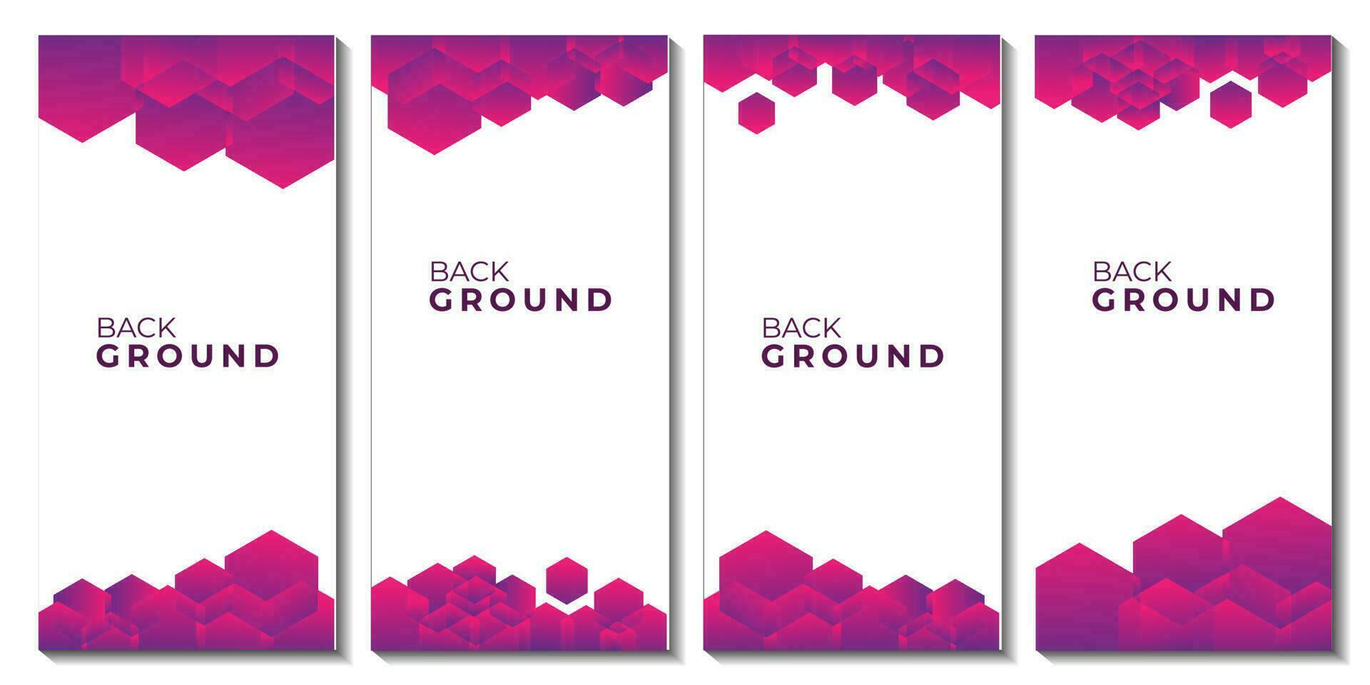 abstract geometric background purple gradient vector