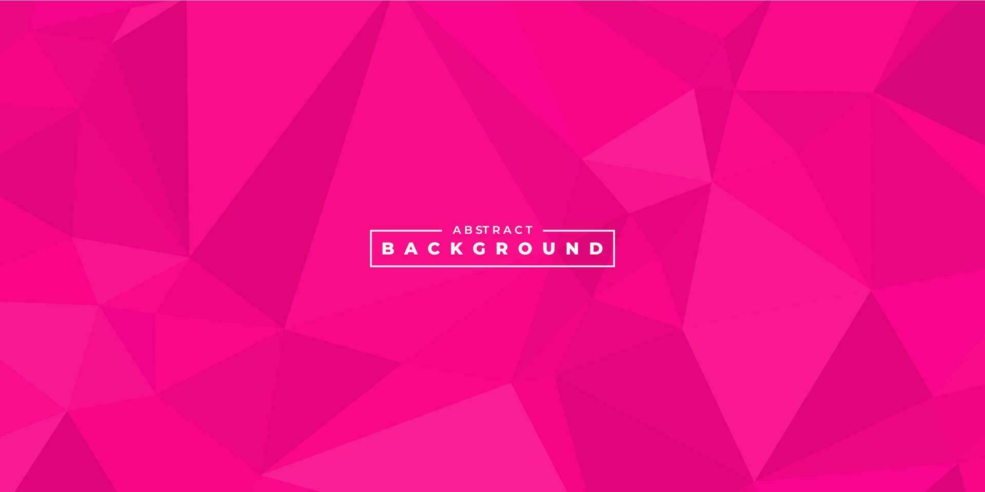 abstract pink background with triangle vector