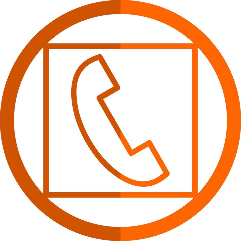 Phone Square Vector Icon Design