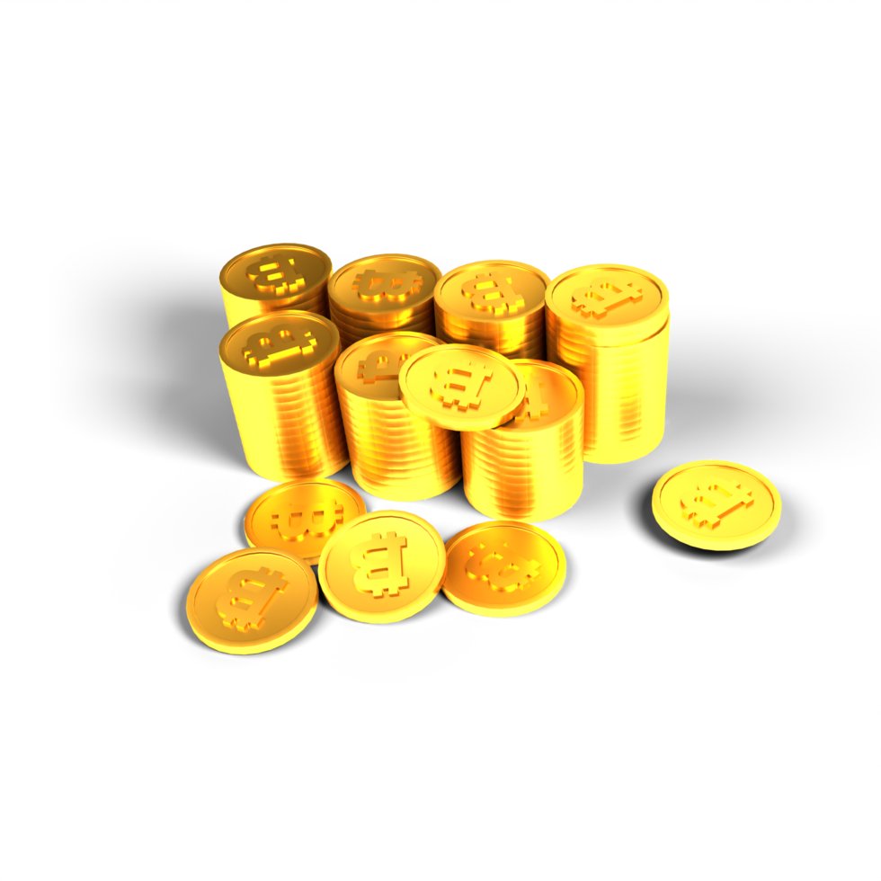 moneda 3d ilustracion png