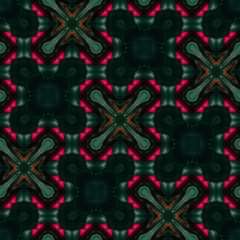 Decorative floral Seamless Pattern. A Surface Design for Print and Backgrounds. photo