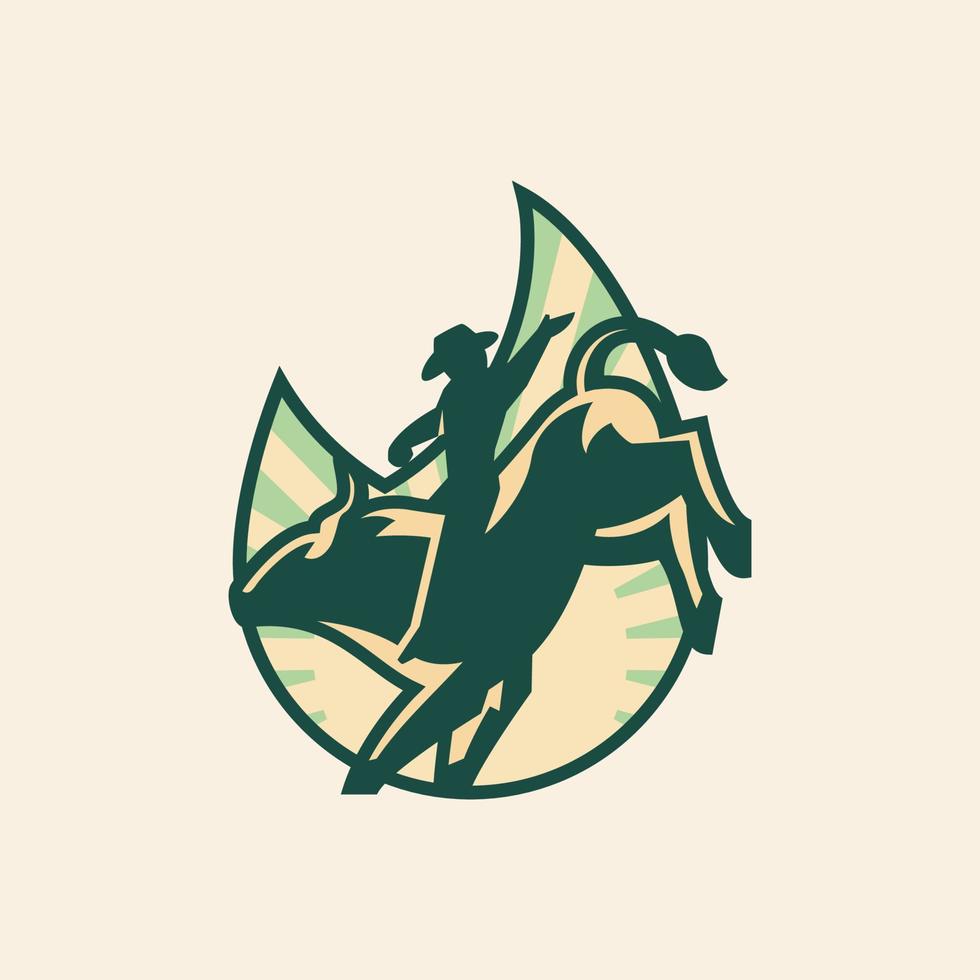 Fire Rodeo Logo vector