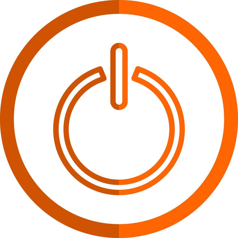 Power Off Vector Icon Design