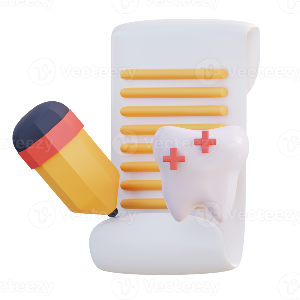 3d illustration dental health control png