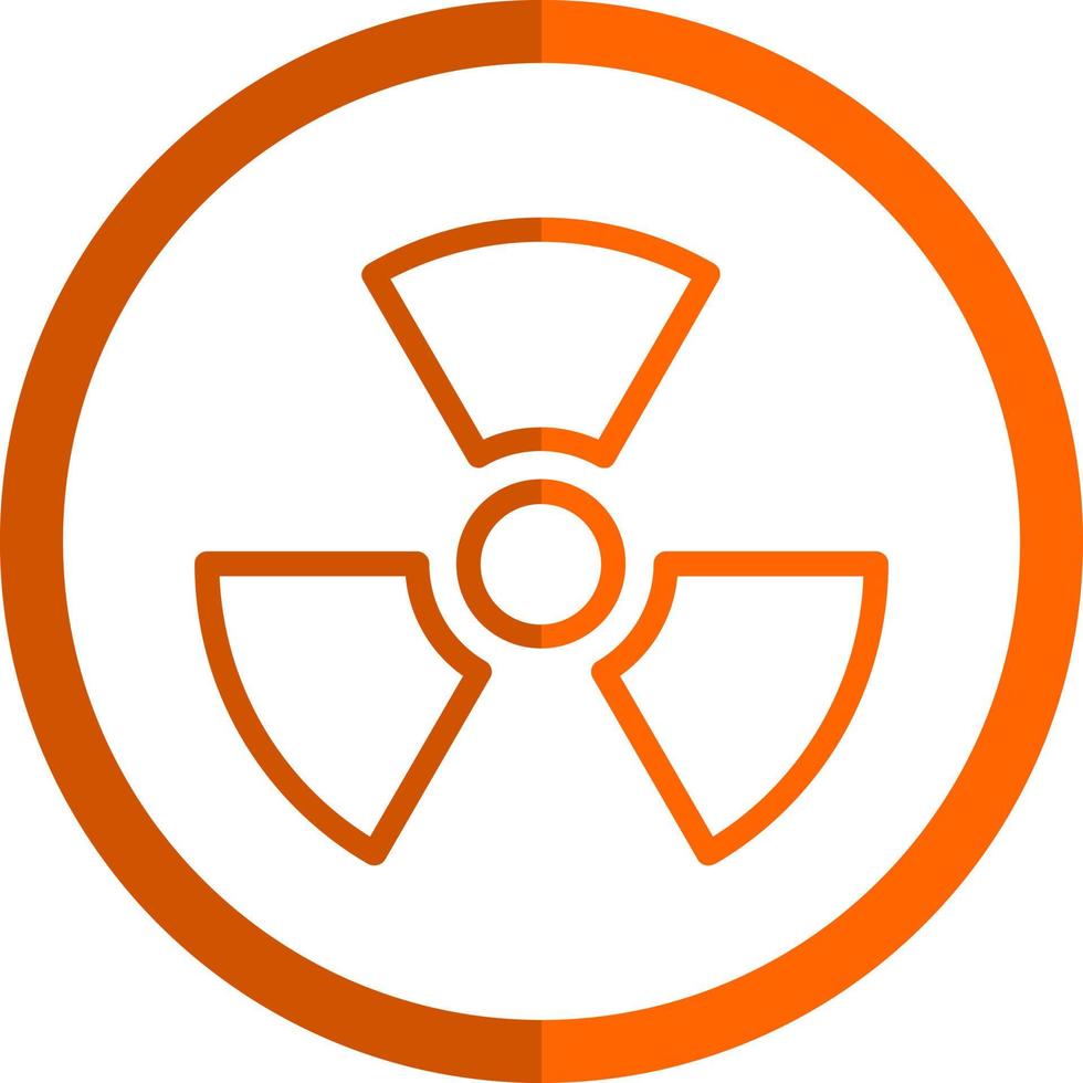 Radiation Vector Icon Design