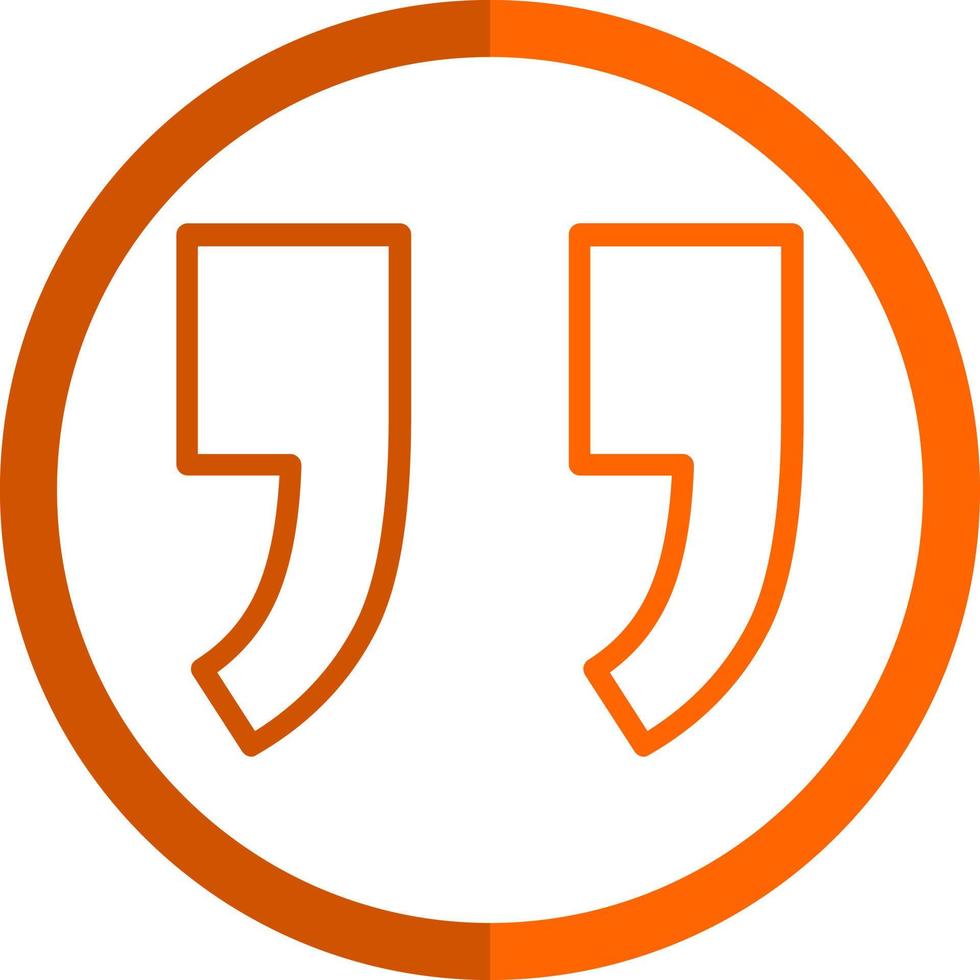 Quote Right Vector Icon Design