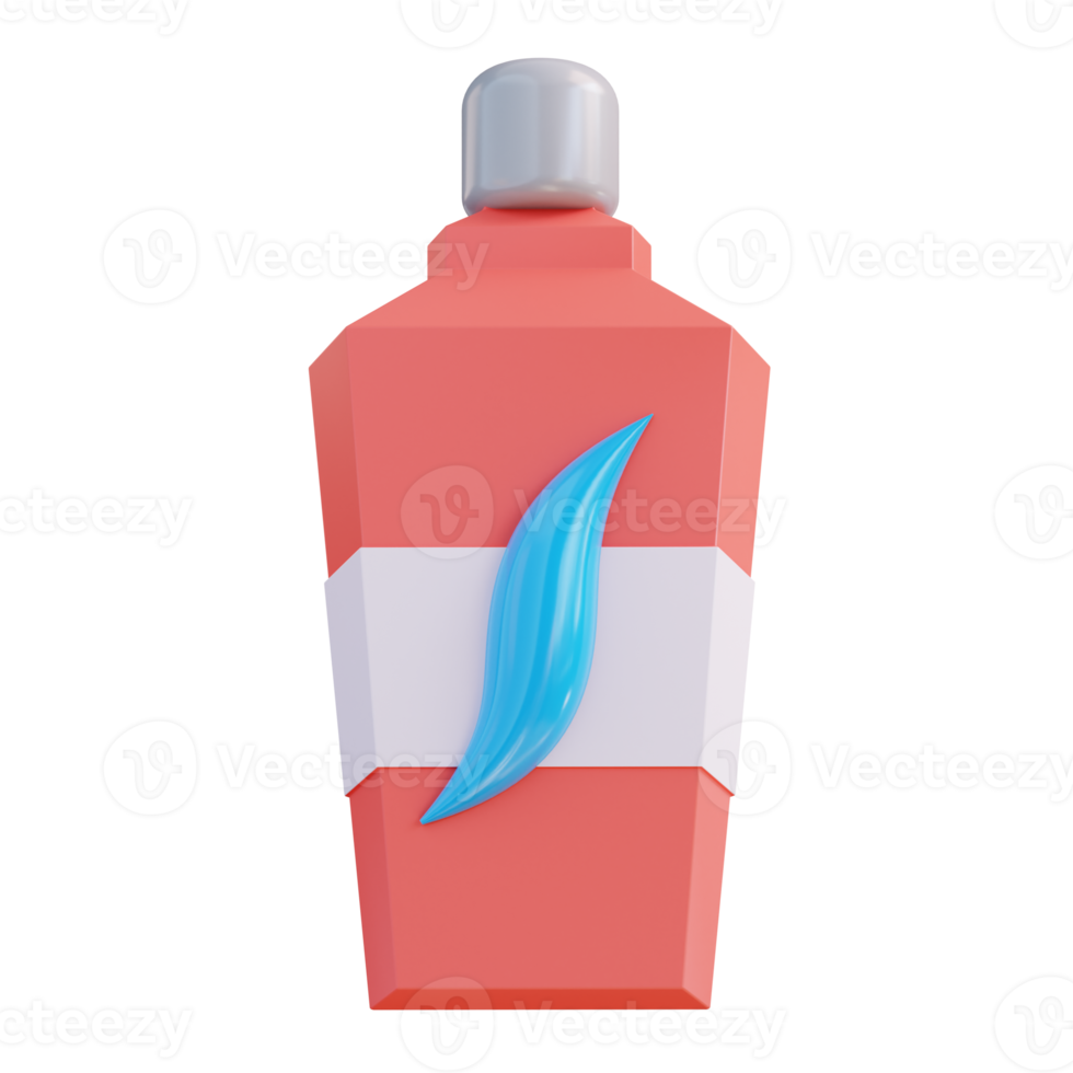 3d illustration of toothpaste png