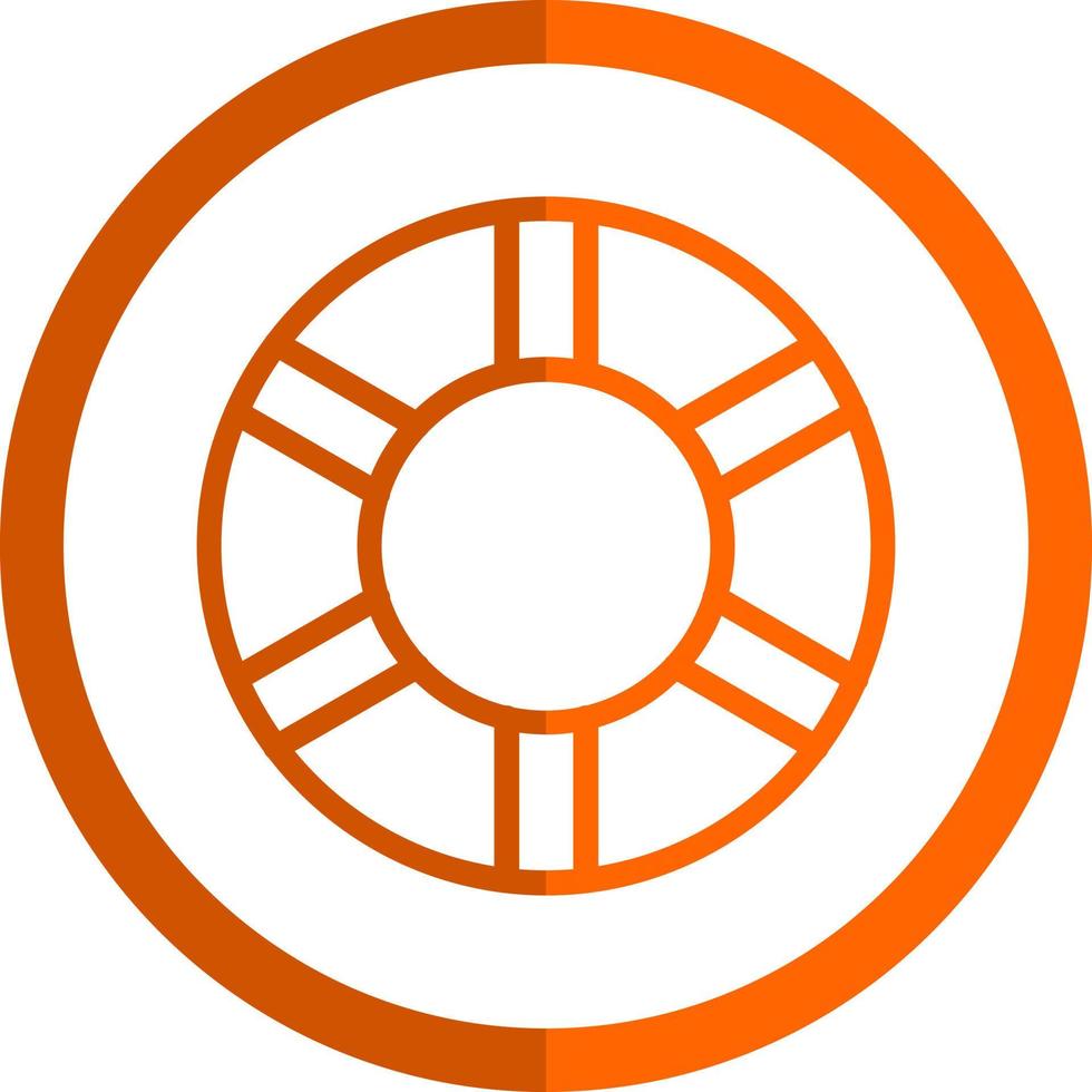 Life Ring Vector Icon Design