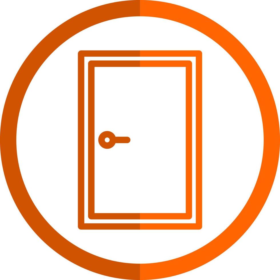 Door Closed Vector Icon Design