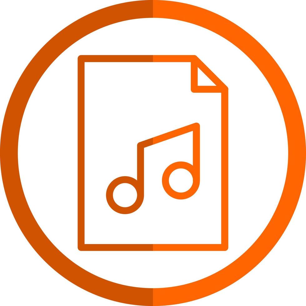 File Audio Vector Icon Design