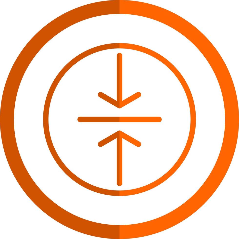 Compress Vector Icon Design