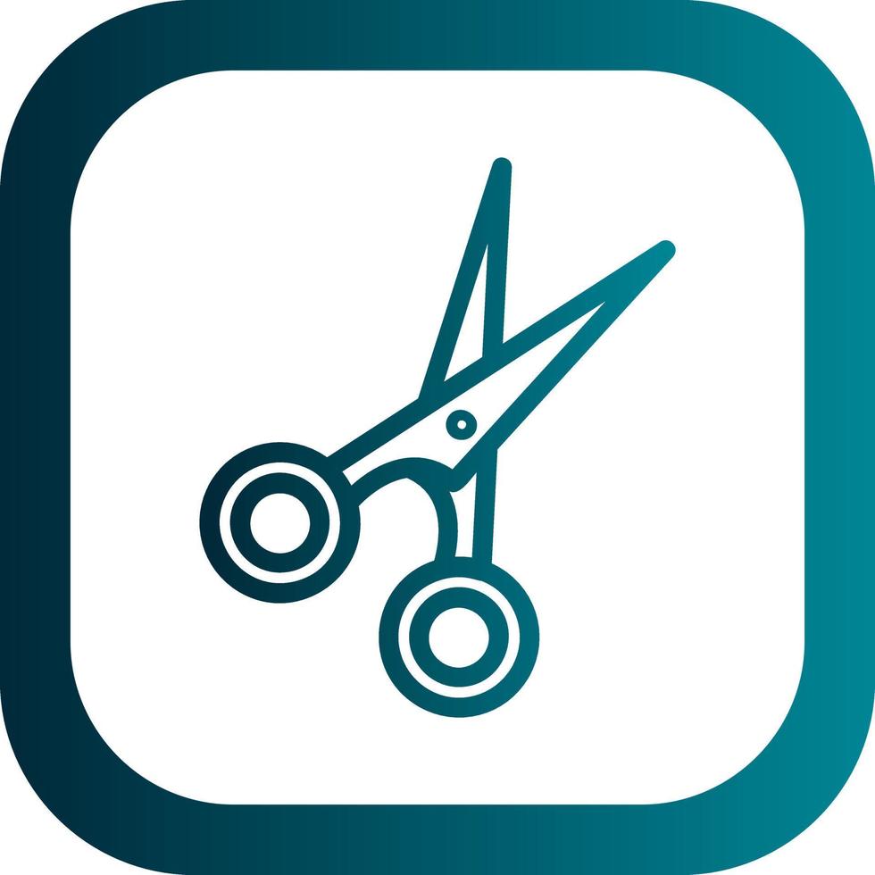 Scissors Vector Icon Design