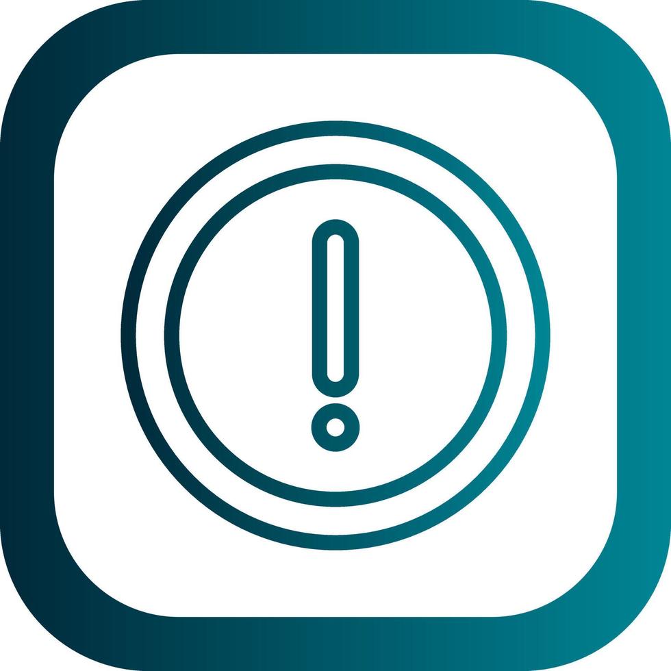 Alert Vector Icon Design