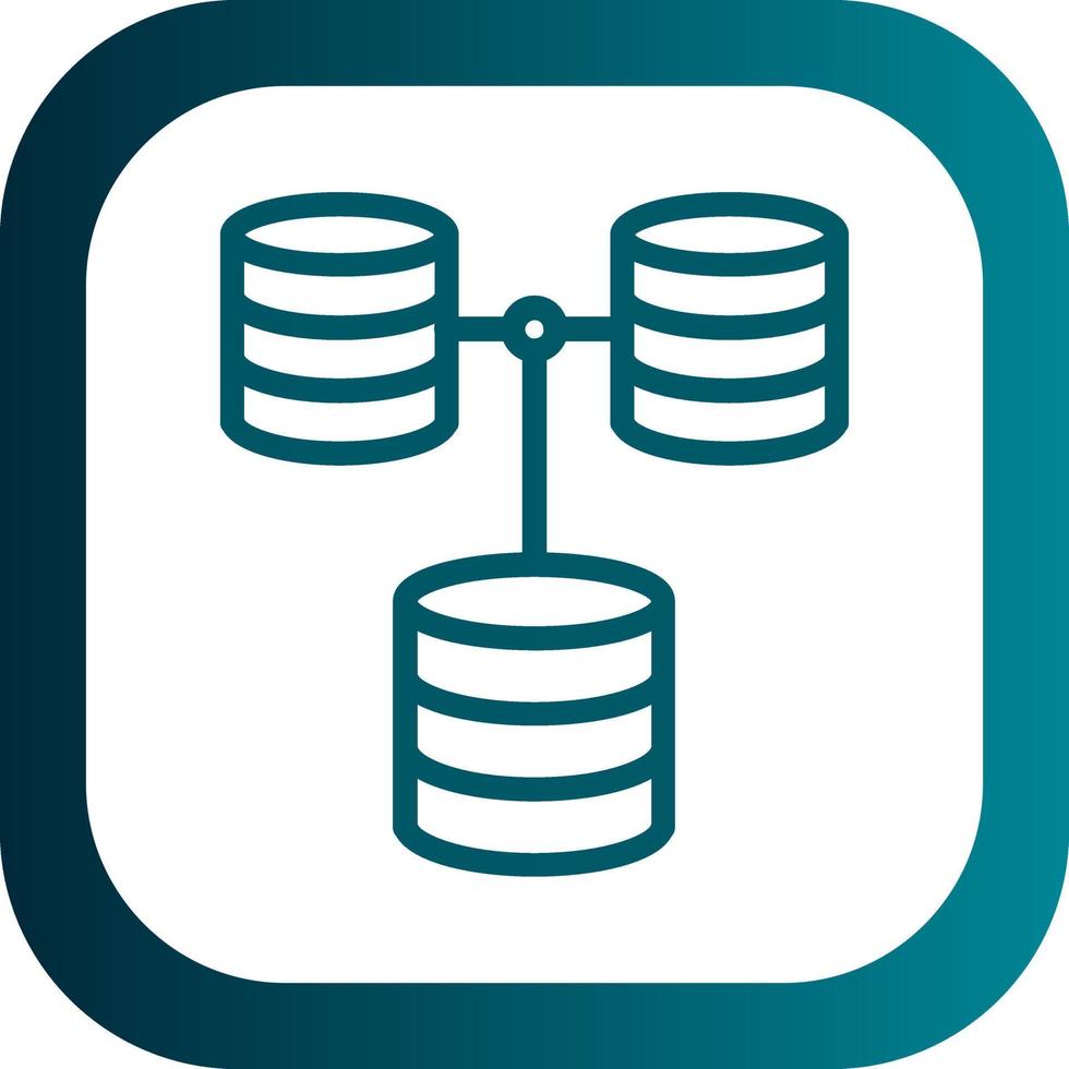 Database Vector Icon Design