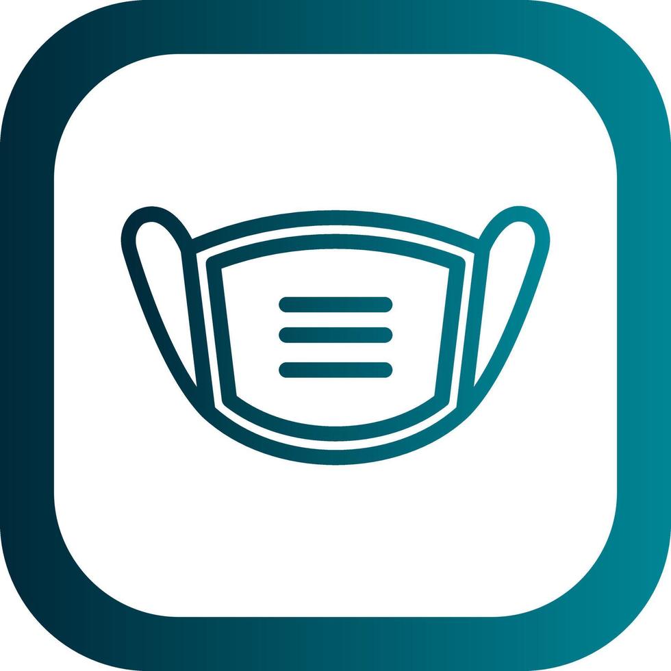 Mask Vector Icon Design