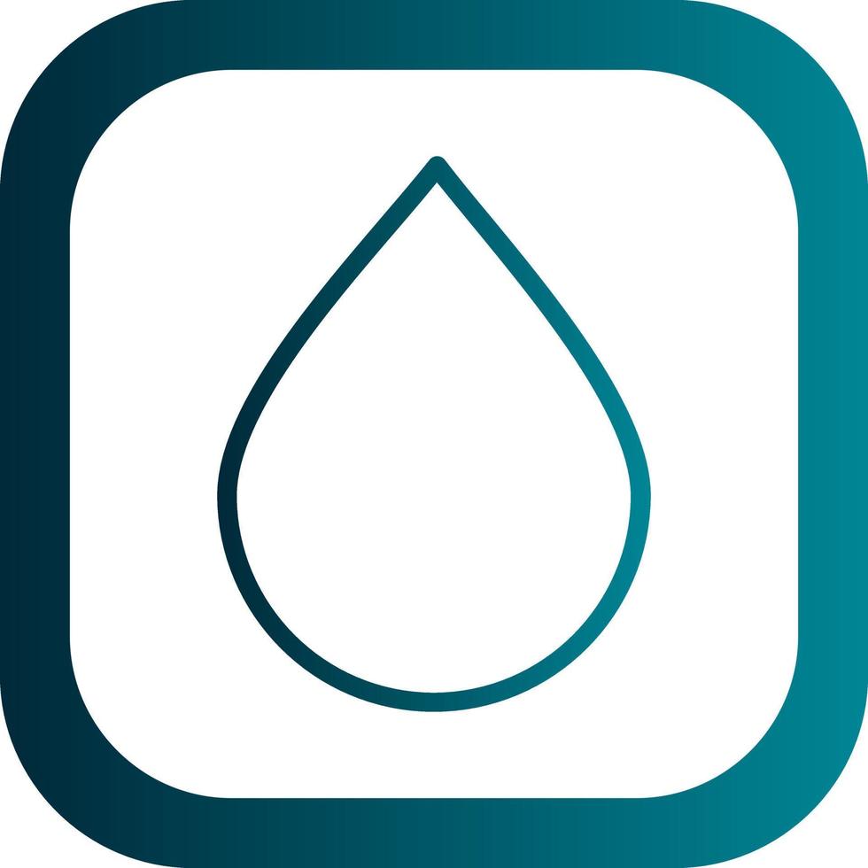 Droplet Vector Icon Design