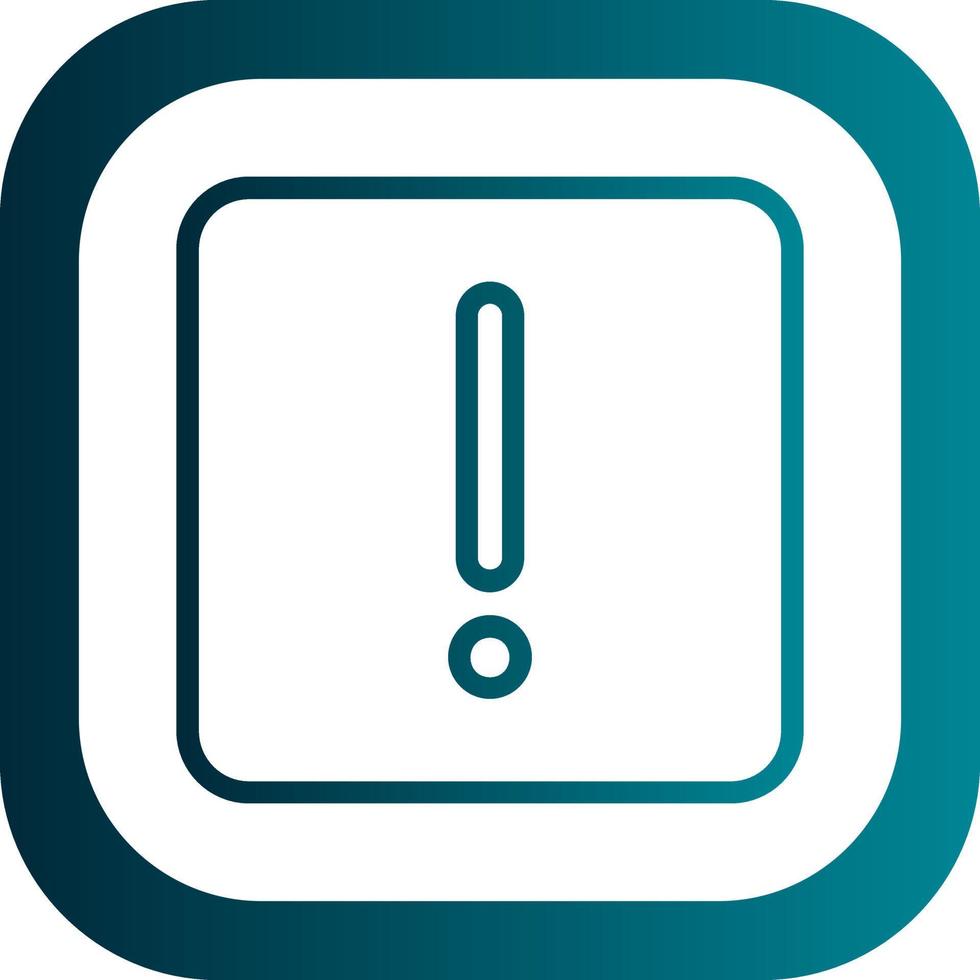 Alert Vector Icon Design