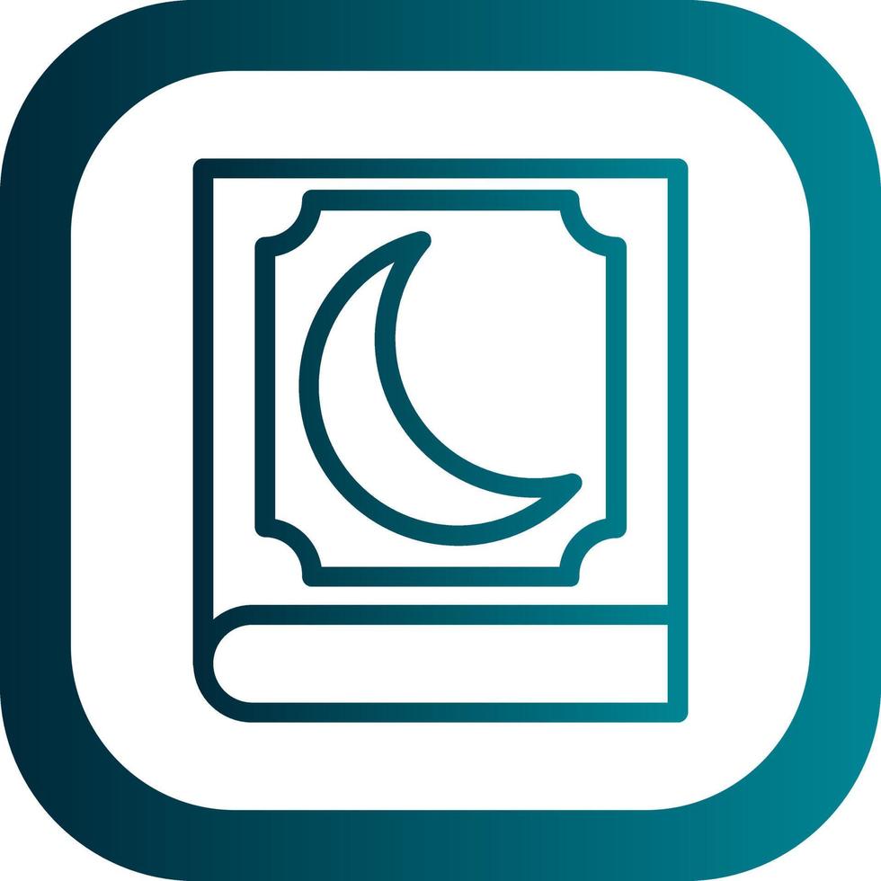 Quran Vector Icon Design