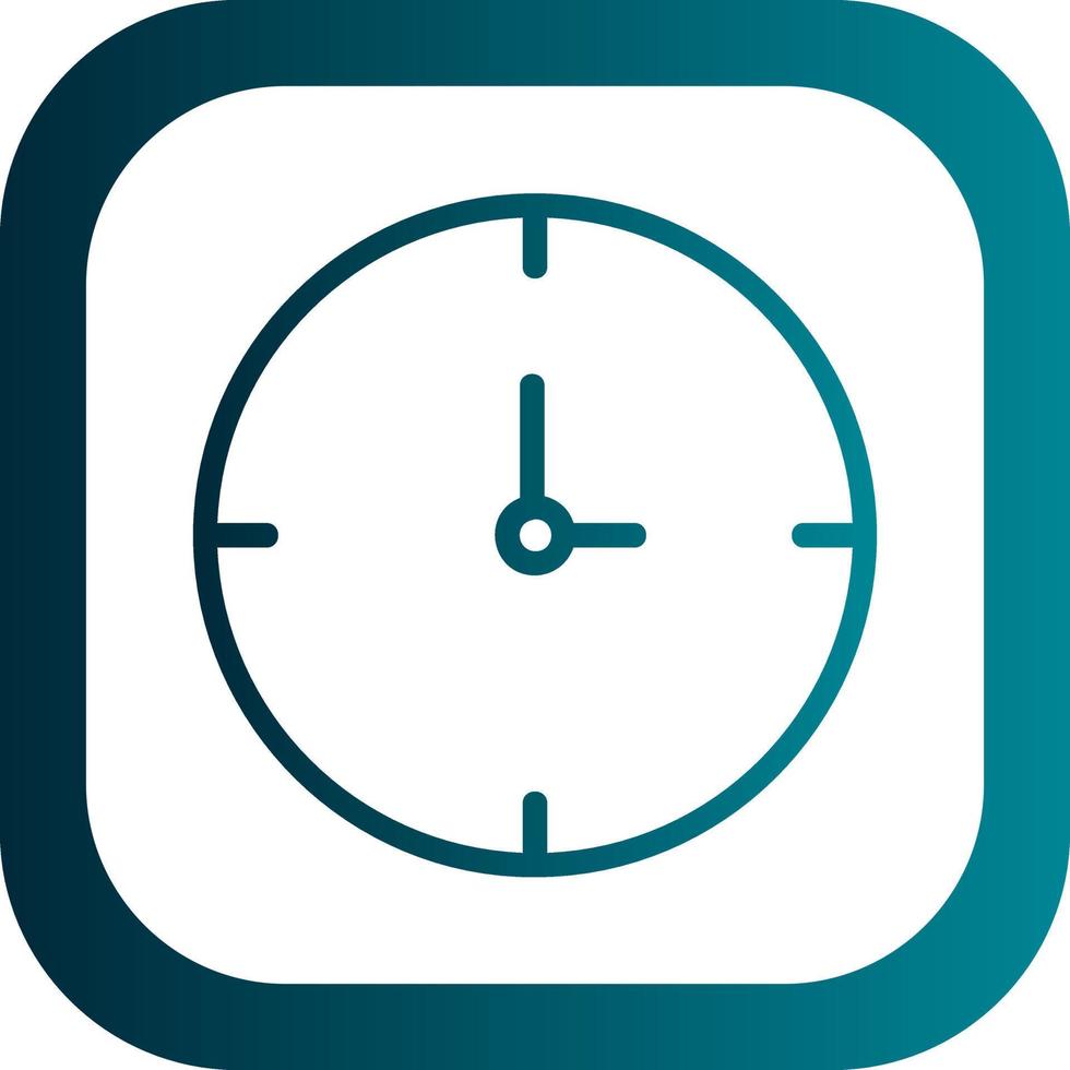 diseño de icono de vector de reloj