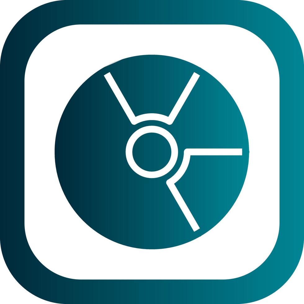 Radiation Alt Vector Icon Design