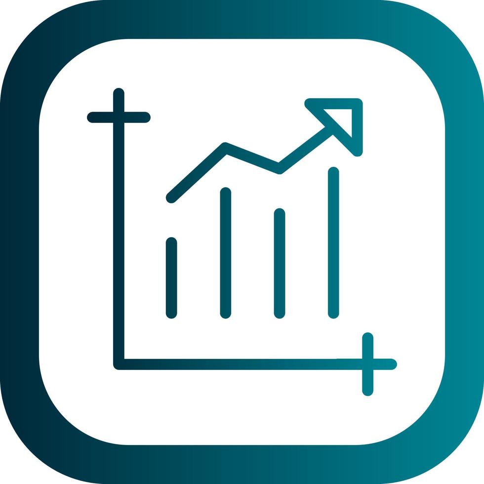 Chart Bar Vector Icon Design