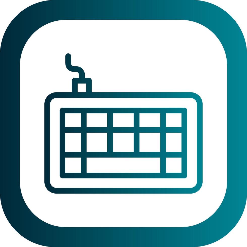 Keyboard Vector Icon Design