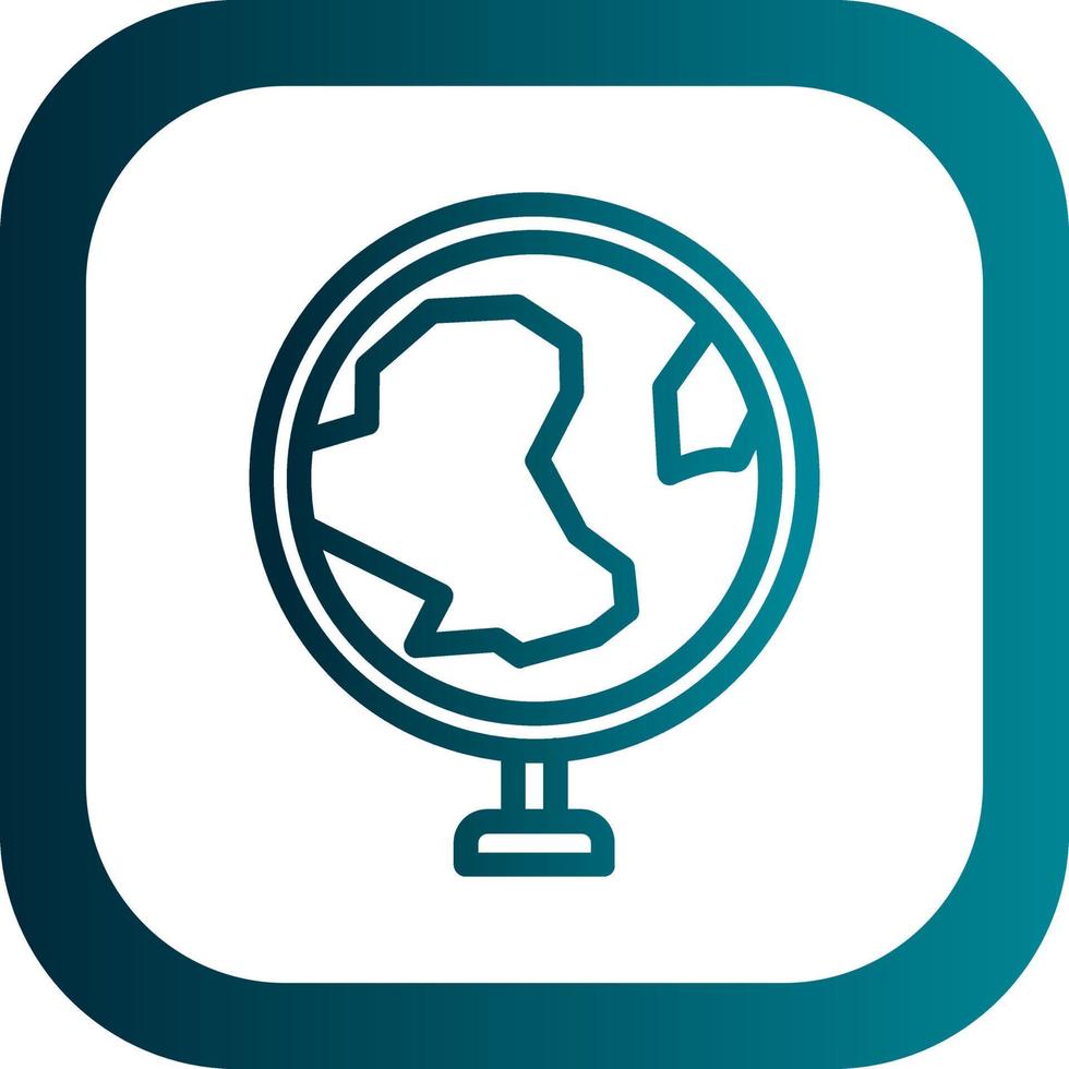 Globe Europe Vector Icon Design