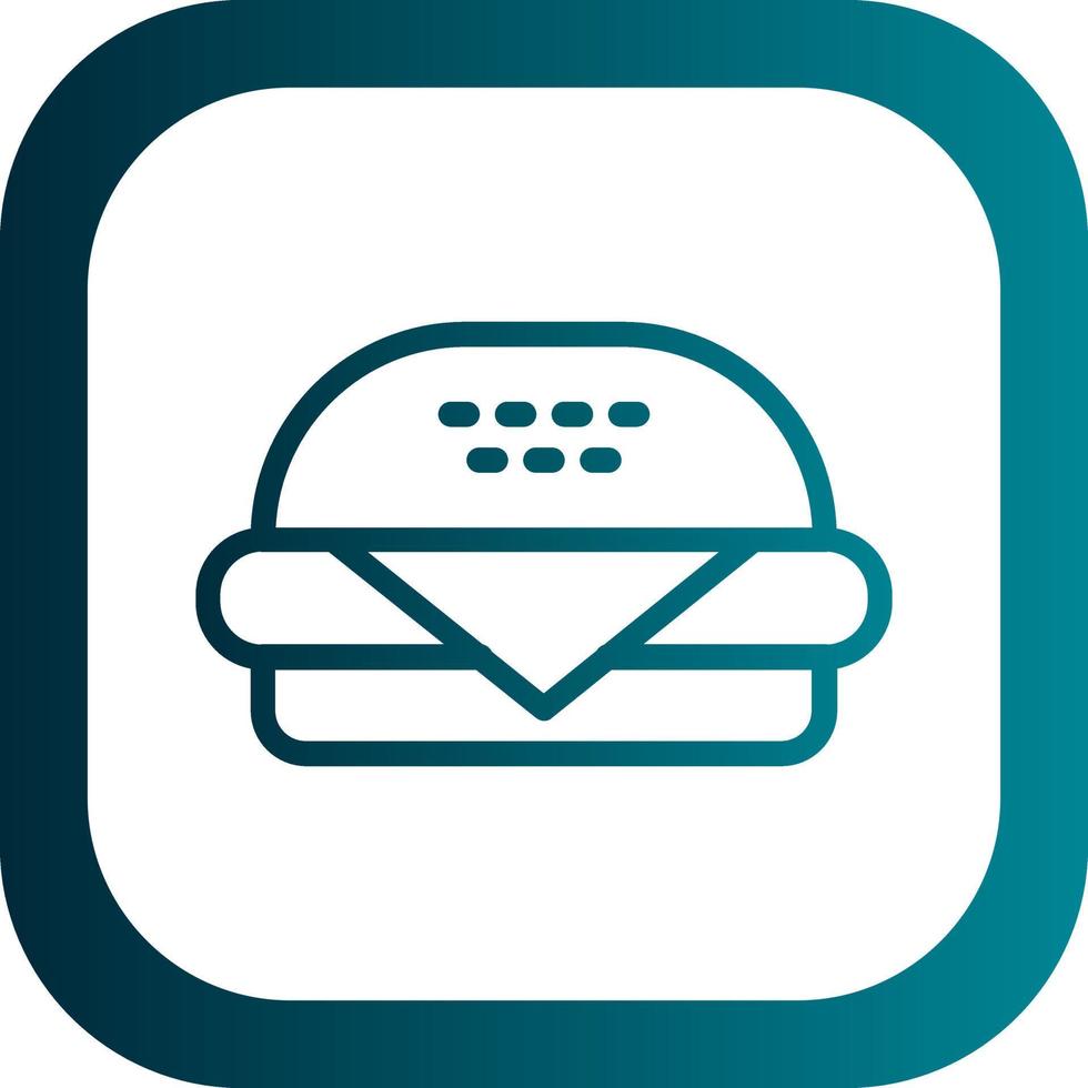 Hamburger Vector Icon Design