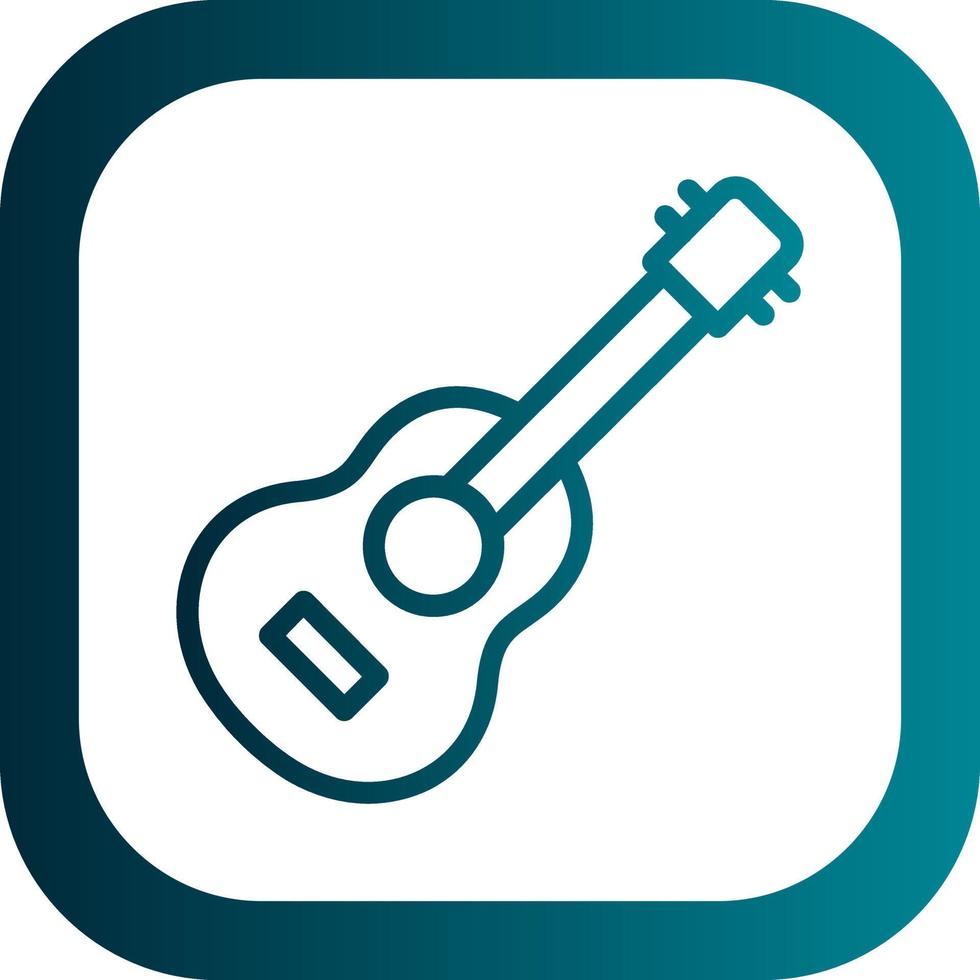 Guitar Vector Icon Design