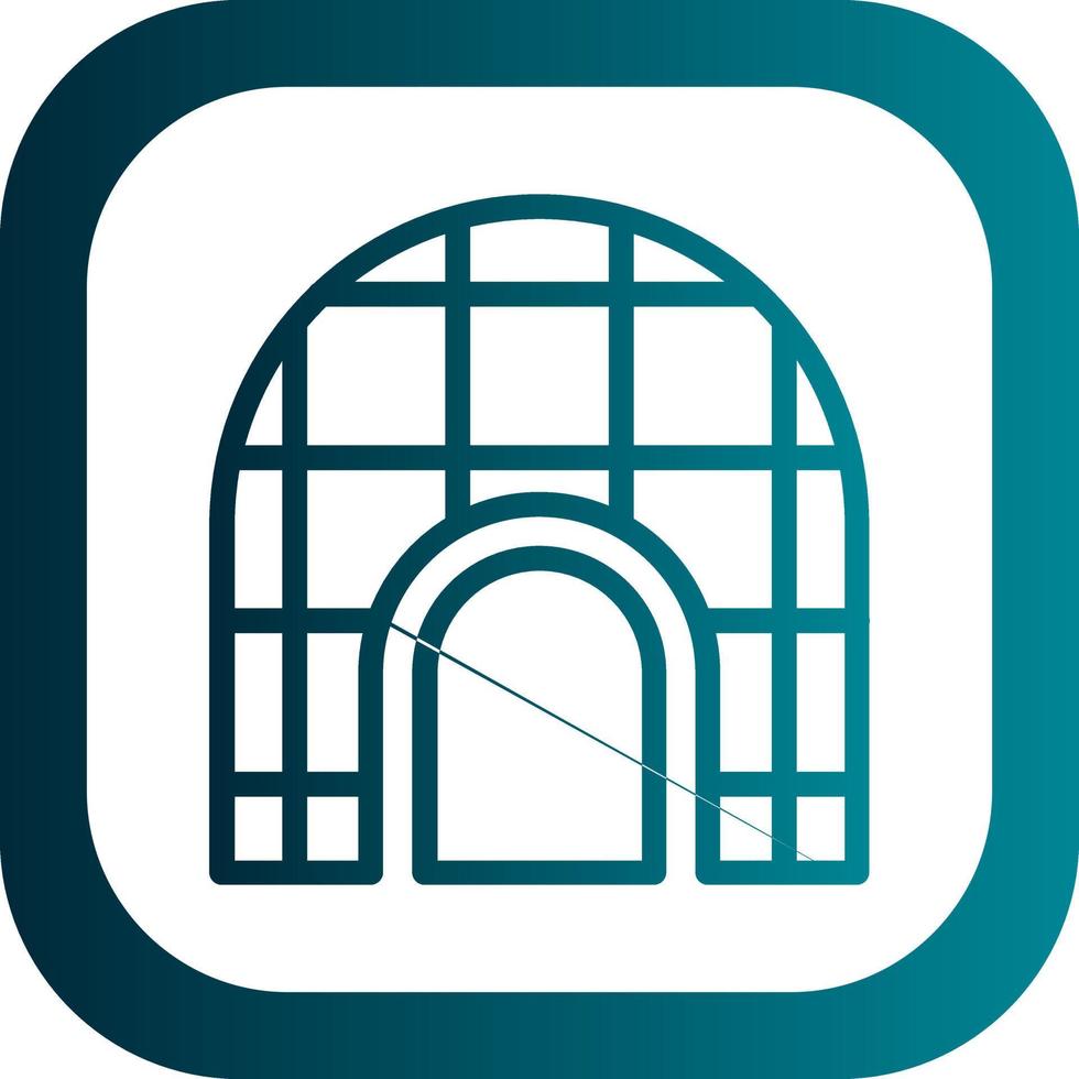 Igloo Vector Icon Design