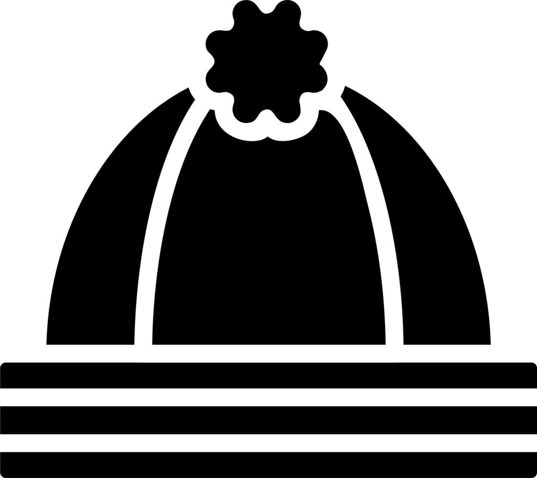 icono de vector de gorro