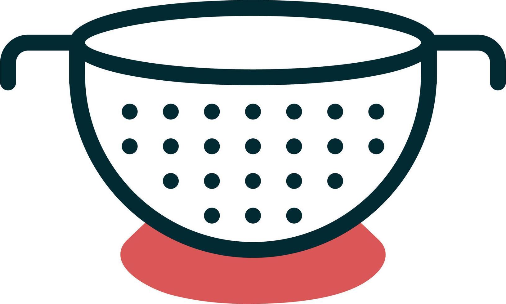 Colander Vector Icon