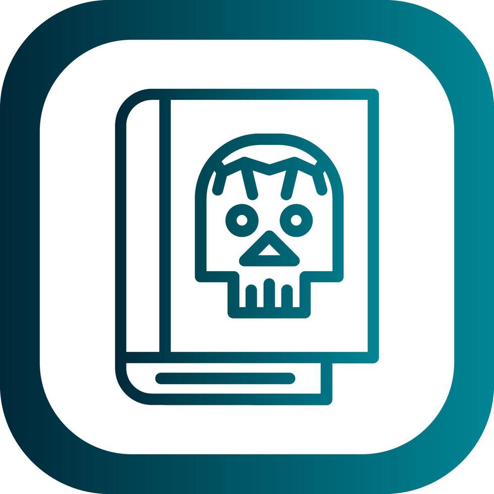 Book Dead Vector Icon Design