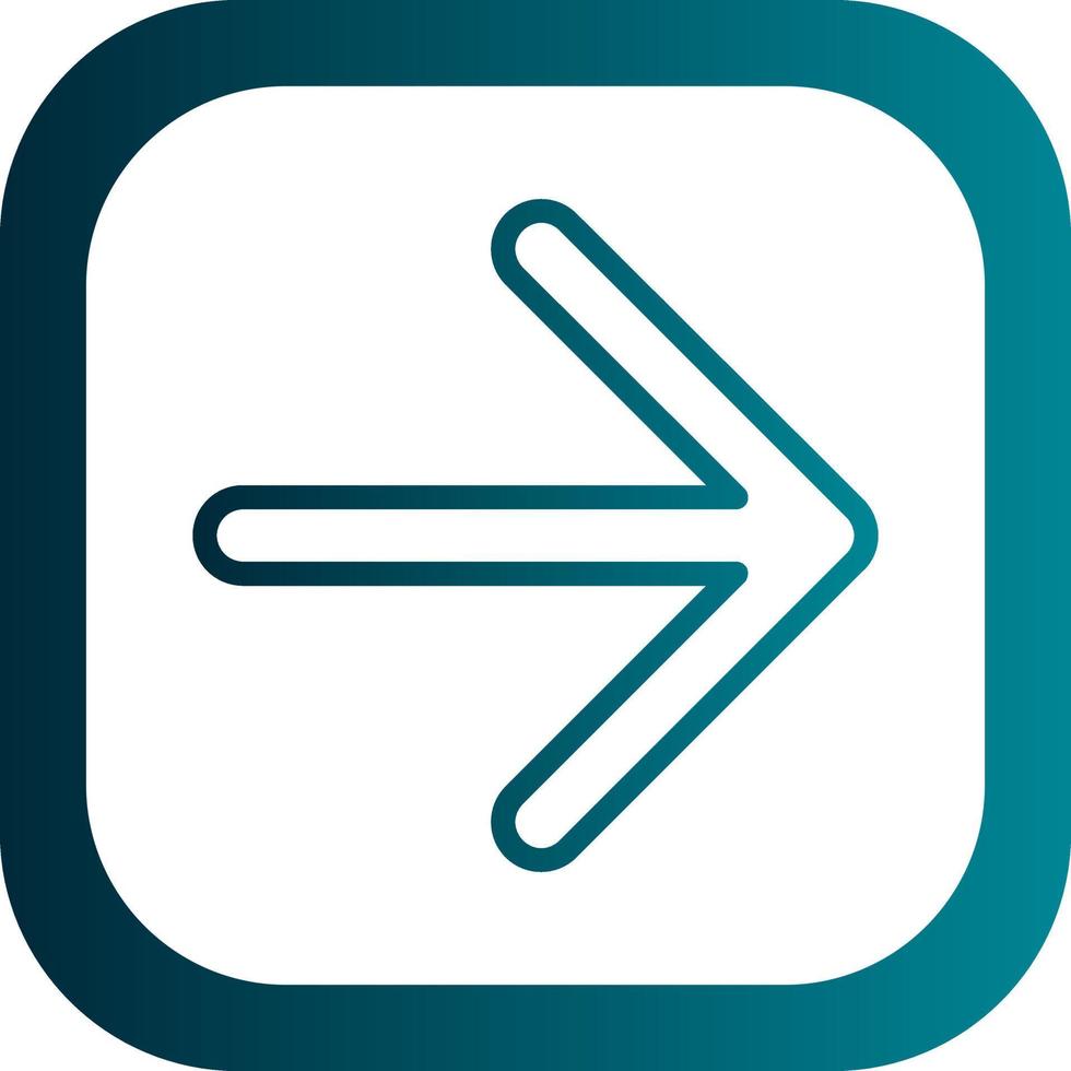 Arrow Right Vector Icon Design