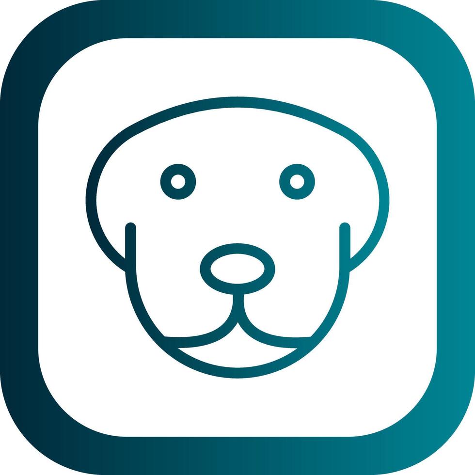 Dog Vector Icon Design