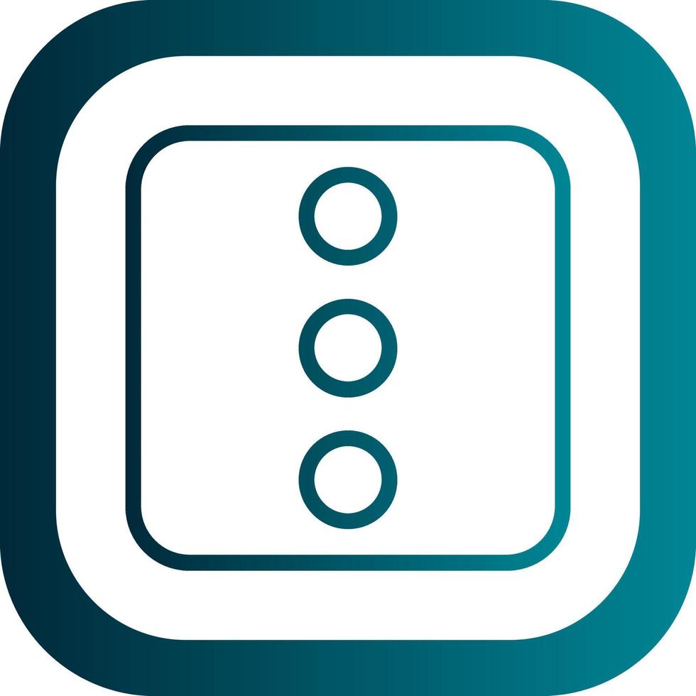 Ellipsis V Vector Icon Design