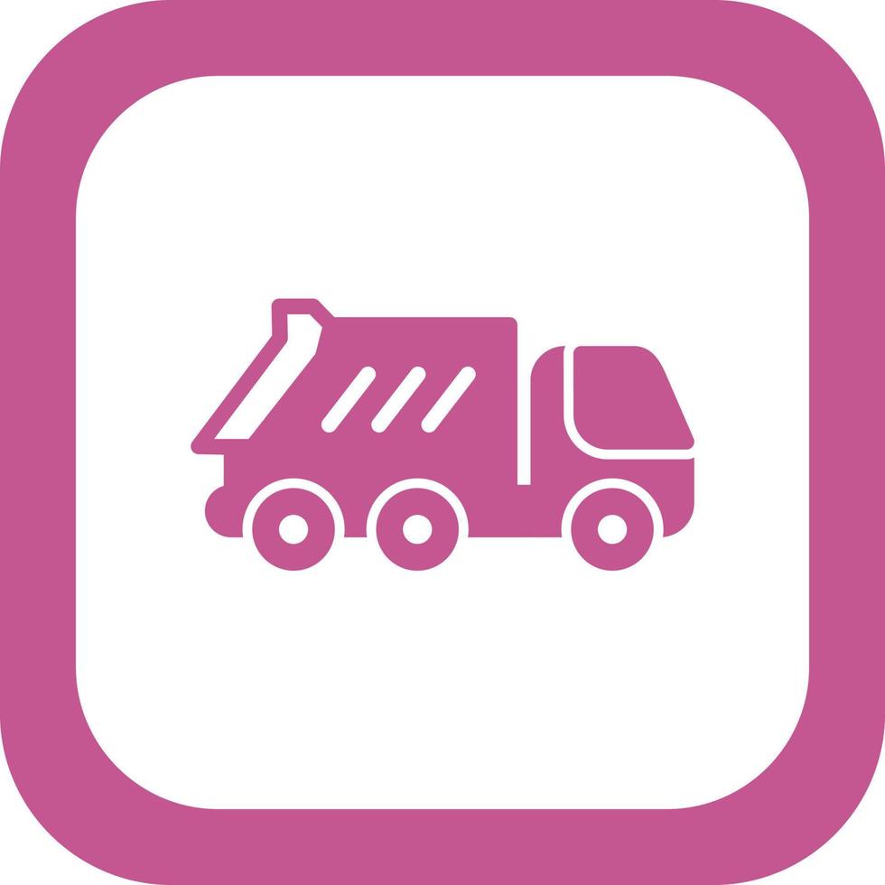 Dump Truck Vector Icon