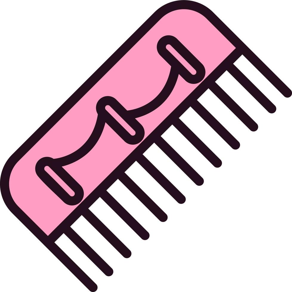 Comb Vector Icon