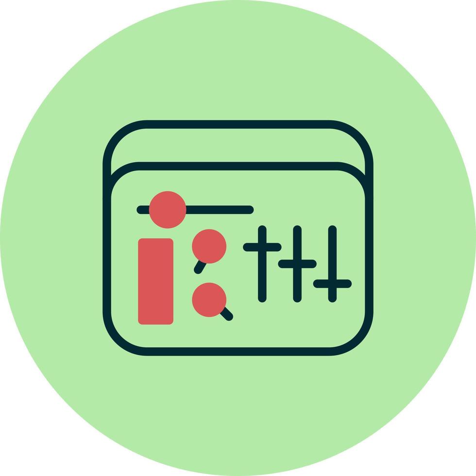 Sound Mixer Vector Icon