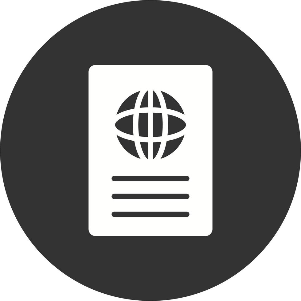 Passport Vector Icon