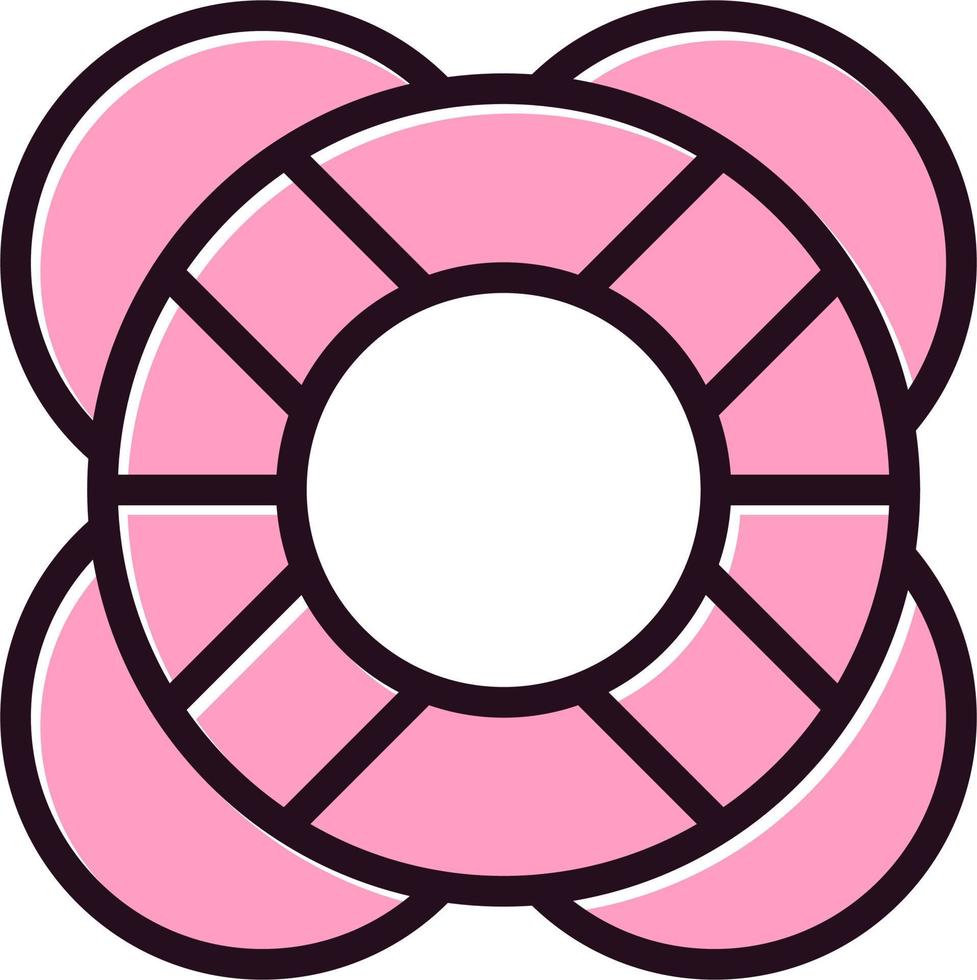 Lifesaver Vector Icon