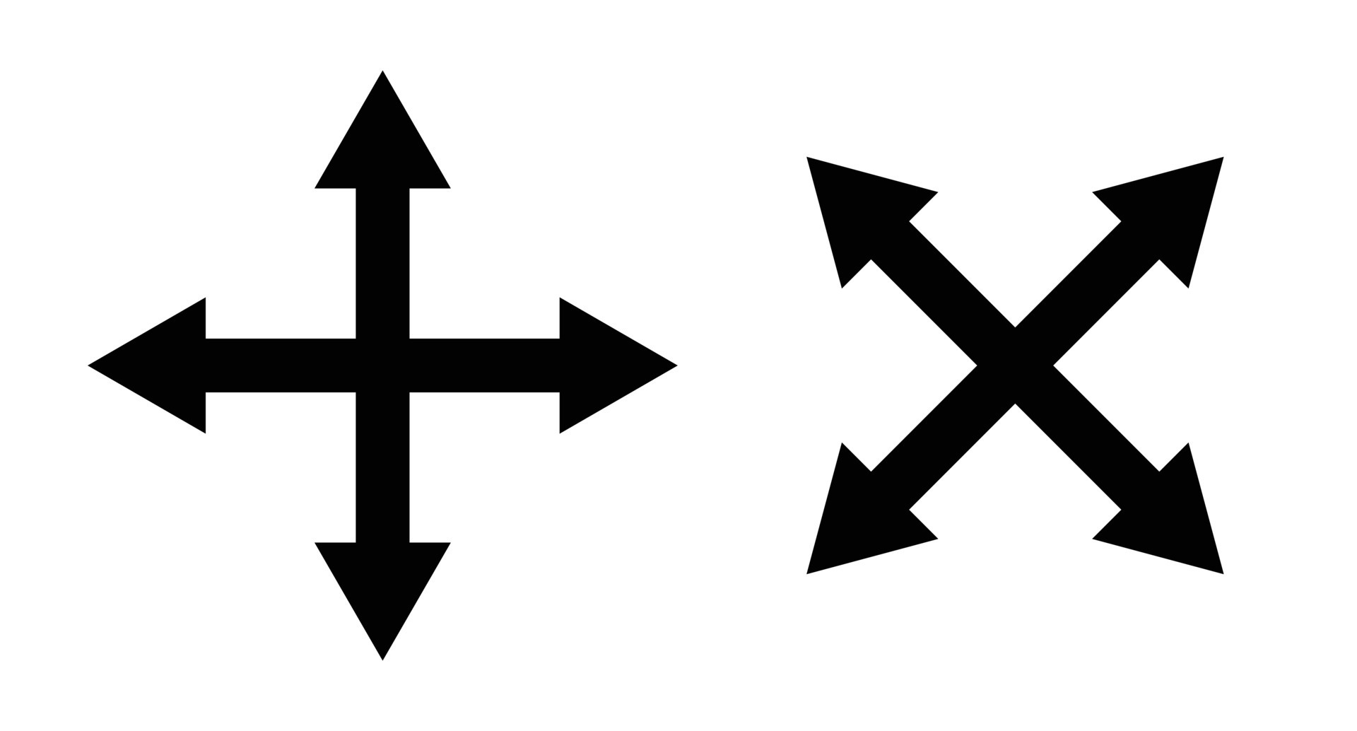Cross cursor icon set. Simple vector. 21021031 Vector Art at Vecteezy