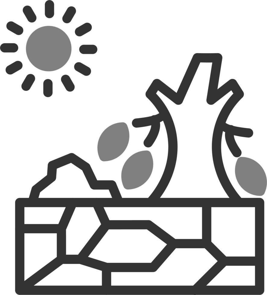Drought Vector Icon