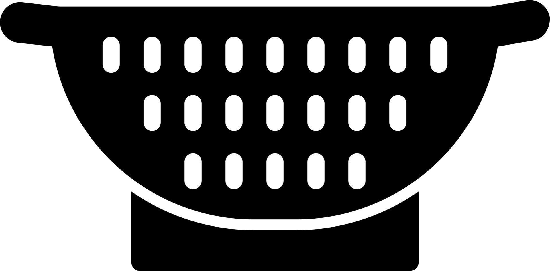 Colander Vector Icon