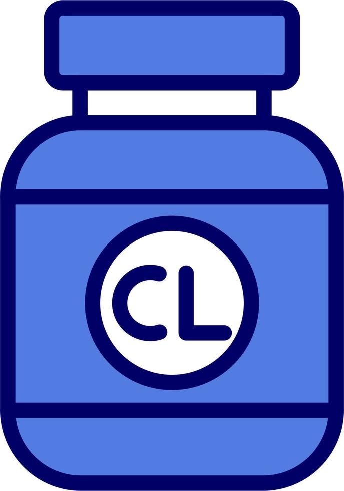 cloro vector icono