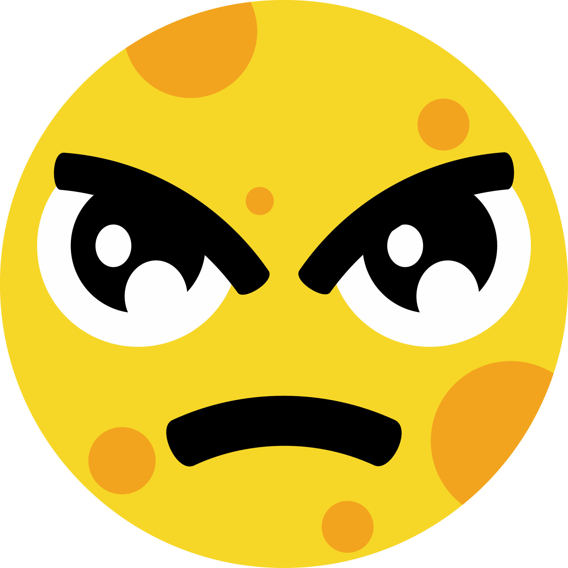 frustrated face clip art