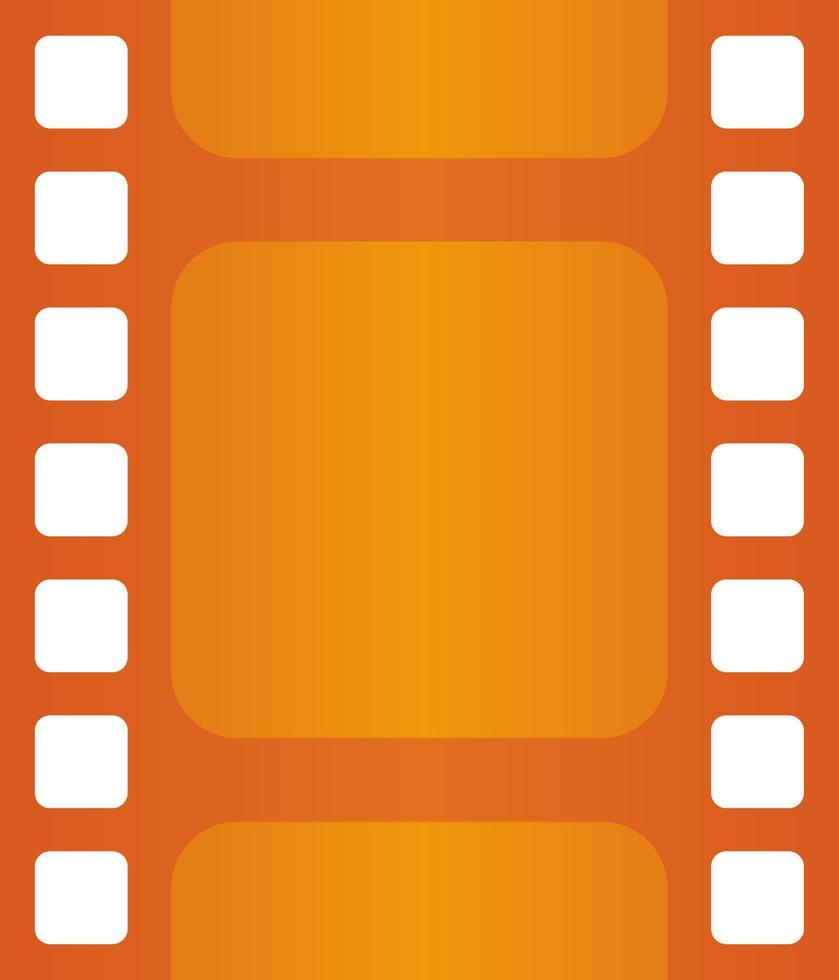 película carrete Clásico icono con antiguo estilo para nostalgia diseño. gráfico recurso de retro estilo película banda. vector ilustración de vídeo carrete para película cine con plano estilo. cámara grabadora equipo