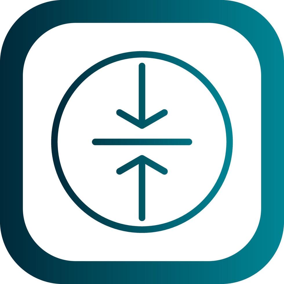 Compress Vector Icon Design